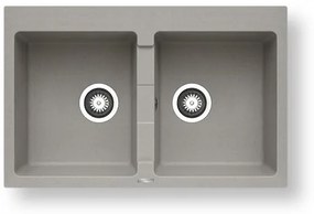 Kitchen Sink Essential Sparta 78x50 cm 2B Industrial Grey