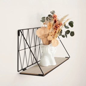 Ράφια Max Home Σίδερο Ξύλο MDF 48 X 20 X 13 CM (x6)