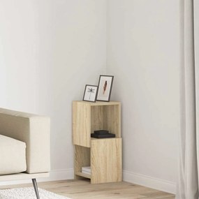 vidaXL Γωνιακό Ντουλάπι Δρύς Sonoma 25,5x25x55εκ Επεξεργασμένο ξύλο