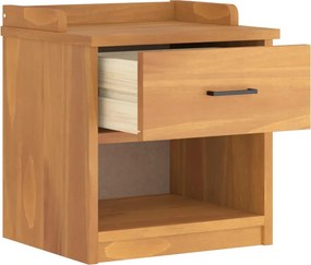 VidaXL Πάγκος διαδρόμου "SANDNES" 45x40x50 εκ.Πεύκο μασίφ ξύλο