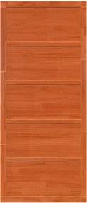 vidaXL Πόρτα αχυρώνα Κερί Παλαίωσης 100 x 2,5 x 208 εκ.