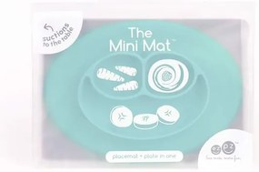 Εκπαιδευτικό πιάτο Ezpz 12+μηνών Happy Mini Mat Aqua