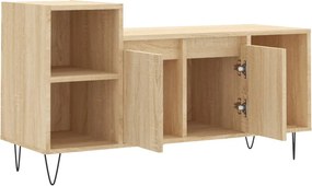 vidaXL Έπιπλο Τηλεόρασης Sonoma Δρυς 100x35x55 εκ. Επεξ. Ξύλο