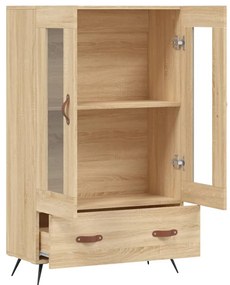 vidaXL Ντουλάπα Sonoma Δρυς 69,5 x 31 x 115 εκ. από Επεξεργασμένο Ξύλο