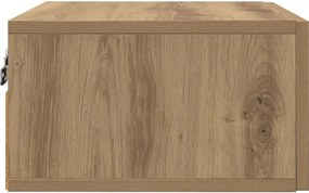 vidaXL Κομοδίνο artisan δρυς 35 x 35 x 20 εκ Επεξεργασμένο ξύλο