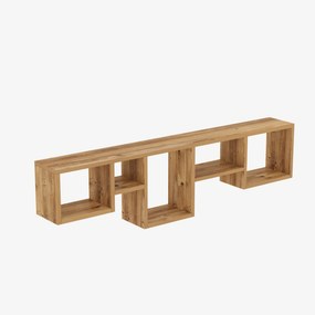 Ράφι Τοίχου Πεύκο BAFLAFE 120x17x32