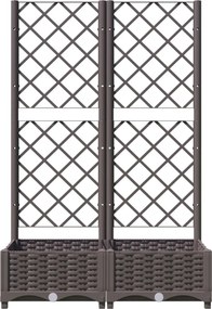 vidaXL Κήπος Καφέ 80 x 40 x 121,5 cm