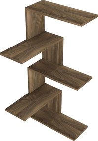 Ράφι Τοίχου Καρυδί CLOON 51.5x29.6x109