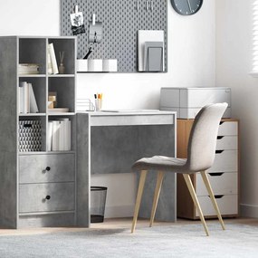 vidaXL Γραφείο Γραφής Γκρι τσιμέντου MDF 70 x 50 x 76 εκ. Απλό