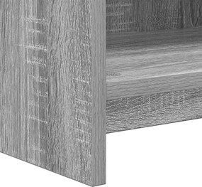 vidaXL Ντουλάπι TV 100 x 33 x 47 εκ Γκρι Sonoma Επεξεργασμένο Ξύλο
