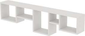 Ράφι Τοίχου Λευκό BAFLAFE 120x17x32