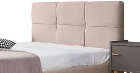 Επενδυμένο Κρεβάτι Manhattan-Mocca-160 x 200-Ξύλα Ελάτου