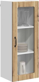 vidaXL Ραφιέρα τοίχου LUCCA Artisan Δρυς 40 x 31 x 100 εκ.