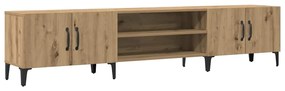vidaXL Έπιπλο Τηλεόρασης Αρτισιανή Δρυς 180x31,5x40εκ Επεξ. Ξύλο
