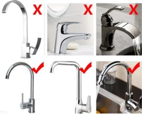 Ράφι βρύσης από ανοξείδωτο ατσάλι μαύρο 0502 OEM