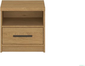 Κομοδίνο Pavi Βελανιδιά 44x33.8x44.2cm