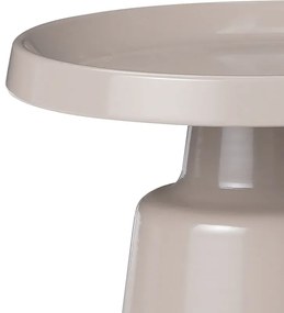 Τραπέζια σαλονιού Ginoze Inart σετ 2τεμ μέταλλο σε cappuccino απόχρωση