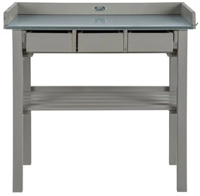 Esschert Design Πάγκος Εργασίας Κήπου CF29G Γκρι