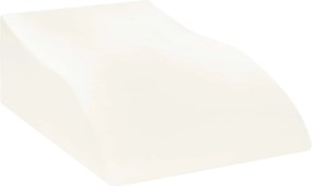 vidaXL Μαξιλάρι Ποδιών 68 x 41 x 24 εκ PU Αφρός Γκρι