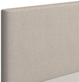 Επενδυμένο Κρεβάτι SERDICA 180 Διπλό Cashmere με Μπέζ Ύφασμα 180x200εκ. 211x214x115 εκ.