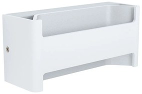 Φωτιστικό Τοίχου - Απλίκα Led Feloniche 98544 White Eglo Αλουμίνιο, Πλαστικό