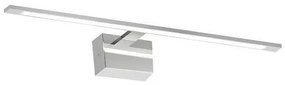 Απλίκα Φωτιστικό Μπάνιου LED 16W Νίκελ IP44 3CCT 78cm Arte Illumina Feos 144-80568 Eurolamp-144-80569-Νίκελ Ματ 144-80569
