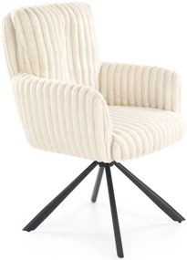 Καρέκλα Lona-Krem (2) τεμάχια