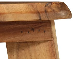 vidaXL Σκαμπό Μπαρ 2 τεμ. από Μασίφ Ξύλο Ακακίας