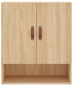 vidaXL Ντουλάπι Τοίχου Sonoma Δρυς 60 x 31 x 70 εκ. Επεξεργασμένο Ξύλο