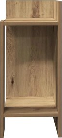 vidaXL Τραπεζάκι με ράφι Αρτισιανή Δρυς 25,5x27x60 εκ.