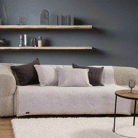 Ριχτάρι Τετραθέσιου Καναπέ 2 Όψεων (180x350) Nef-Nef Homeware Tanger New Grey/Ecru