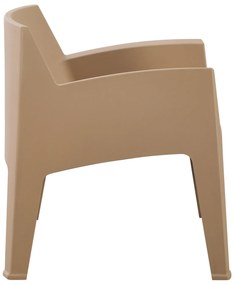 ΠΟΛΥΘΡΟΝΑ ΠΟΛΥΠΡΟΠΥΛΕΝΙΟΥ LOUNGE SLEEK HM6365.03 CAPPUCCINO 62x68x73Υεκ.