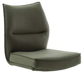 Bali Καρεκλα Relax Μαύρη + Υποπόδιο 83x86x102 cm