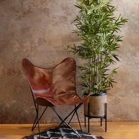 BAMBOO ΤΕΧΝΗΤΟ ΦΥΤΟ ΥΦΑΣΜΑ ΠΛΑΣΤΙΚΟ ΠΡΑΣΙΝΟ D100xH210cm