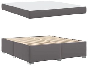vidaXL Σκελετός Κρεβατιού Άλλο Γκρι 180 x 200 cm Τεχνητό δέρμα