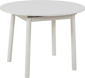 Extendable Dining Table Oliver - White White