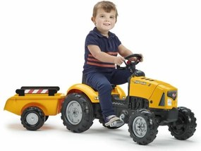 Τρακτέρ Με Πετάλια Falk Κίτρινο