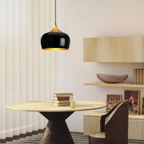 Φωτιστικό Οροφής Μονόφωτο A-G Berceste 521SHN3170 Black