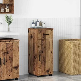 vidaXL Ντουλάπι Μπάνιου Παλιό Ξύλο 30 x 35 x 80 εκ