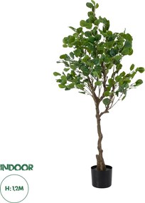 GloboStar® Artificial Garden EUCALYPTUS 20190 Τεχνητό Διακοσμητικό Φυτό Ευκάλυπτος Υ120cm