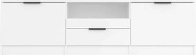 vidaXL Έπιπλο Τηλεόρασης Λευκό 140x35x40 εκ. από Τεχνητό Ξύλο