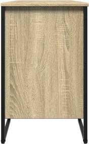 vidaXL Παπουτσοθήκη Sonoma Δρυς 90x38x61,5 εκ. από Επεξεργασμένο Ξύλο