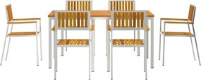 vidaXL Σετ Εξωτερικής Τραπέζης 7 pcs
