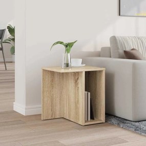 vidaXL End Table Δρύς Sonoma 37 x 32 x 40 εκ Επεξεργασμένο Ξύλο
