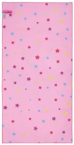Beauty Home Πετσέτα θαλάσσης διπλής όψης παιδική Microfiber Αrt 2266 Ροζ