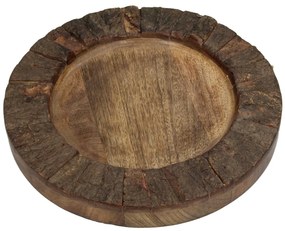 Δίσκος ArteLibre Ξύλο Καφέ 30x30x2.5cm-05153509