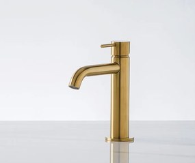 La Torre Elle 35004 Gold Brushed PVD - Μπαταρία νιπτήρα