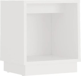 Κομοδίνο Gino Megapap χρώμα λευκό 40x35,3x45εκ.