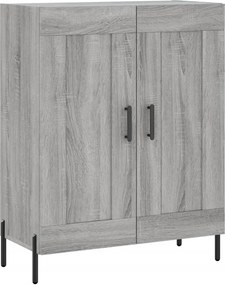 vidaXL Ντουλάπι Γκρι Sonoma 69,5 x 34 x 90 εκ. από Επεξεργασμένο Ξύλο