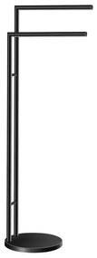 Καλόγερος Πετσετοκρεμάστρες Επιδαπέδιος Sanco Standing Black Mat 0519-M116
